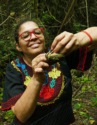 Biologists Salvadora Morales